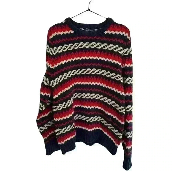 American Eagle Vintage Patterned Sweater - Picture 1 of 5